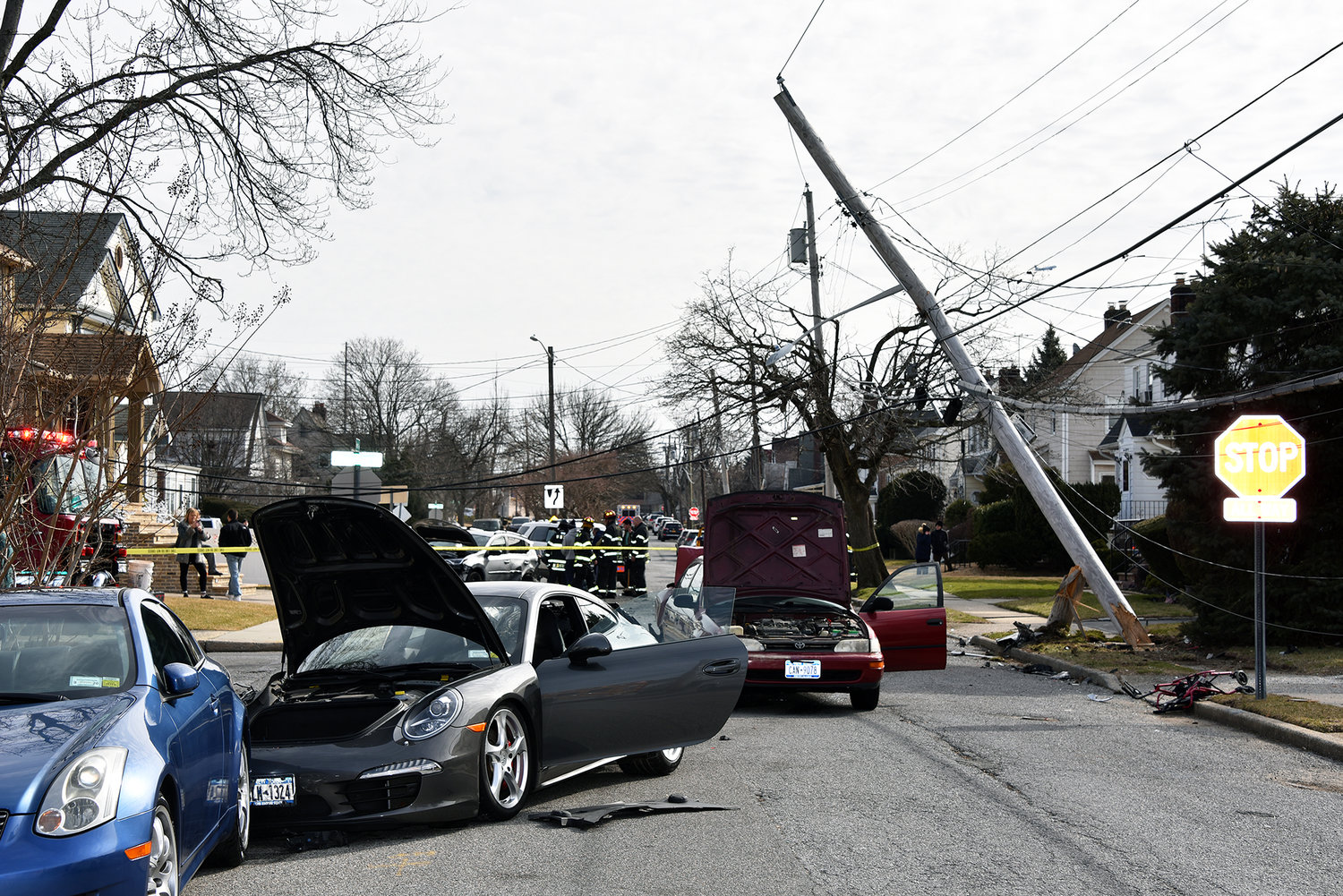 Hewlett car crash knocks out power Herald Community Newspapers